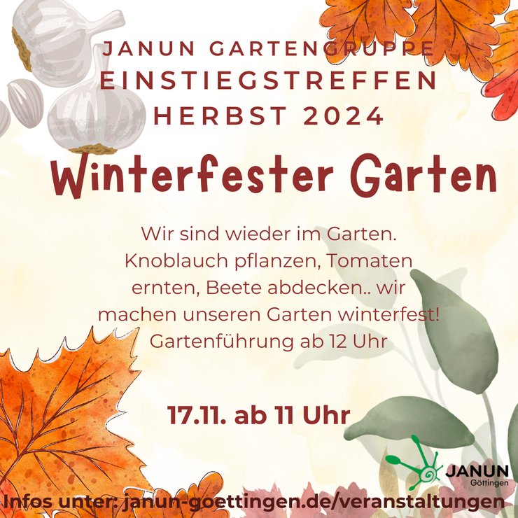 Herbst EInfürhungstreffen