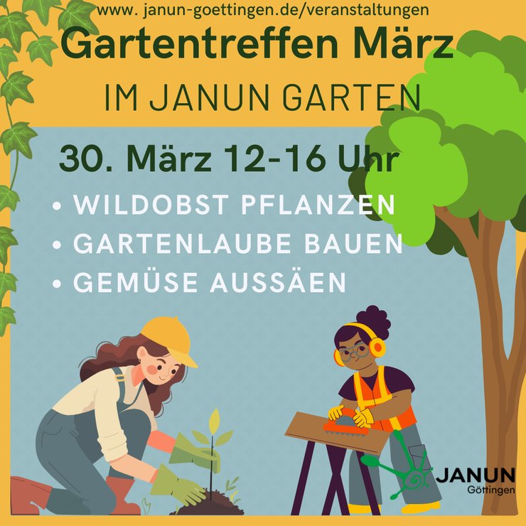 Janun Gartengruppen Treffen