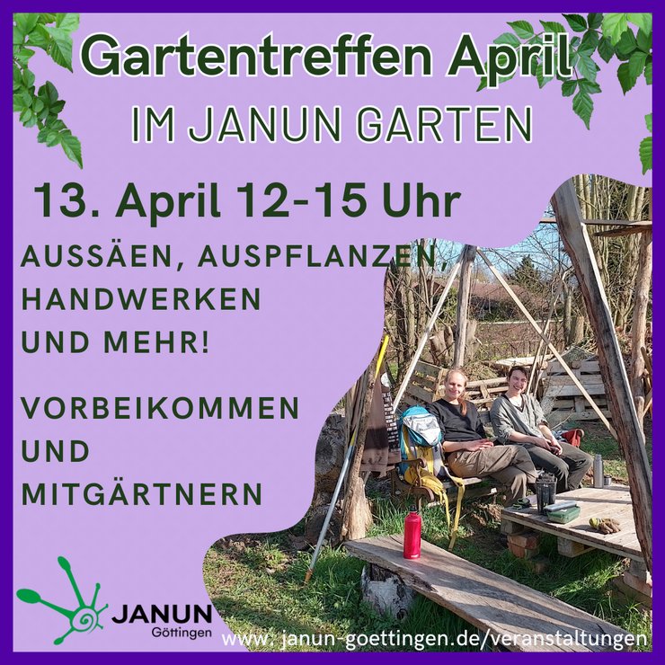 Janun Gartengruppen Treffen