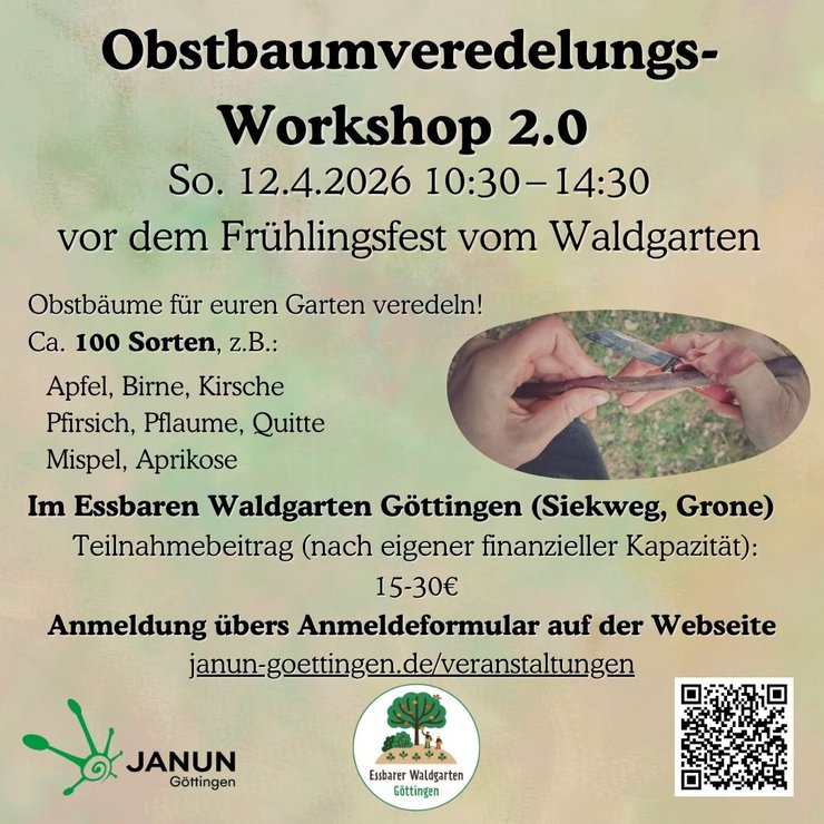 Veredelungsworkshop 2026 2.0