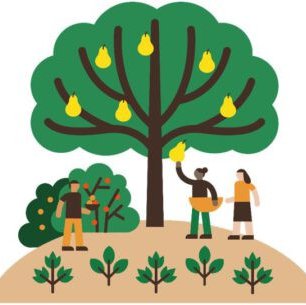 Logo Essbarer Waldgarten