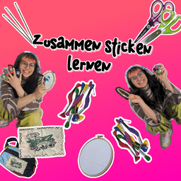 sticken lernen quadratisch